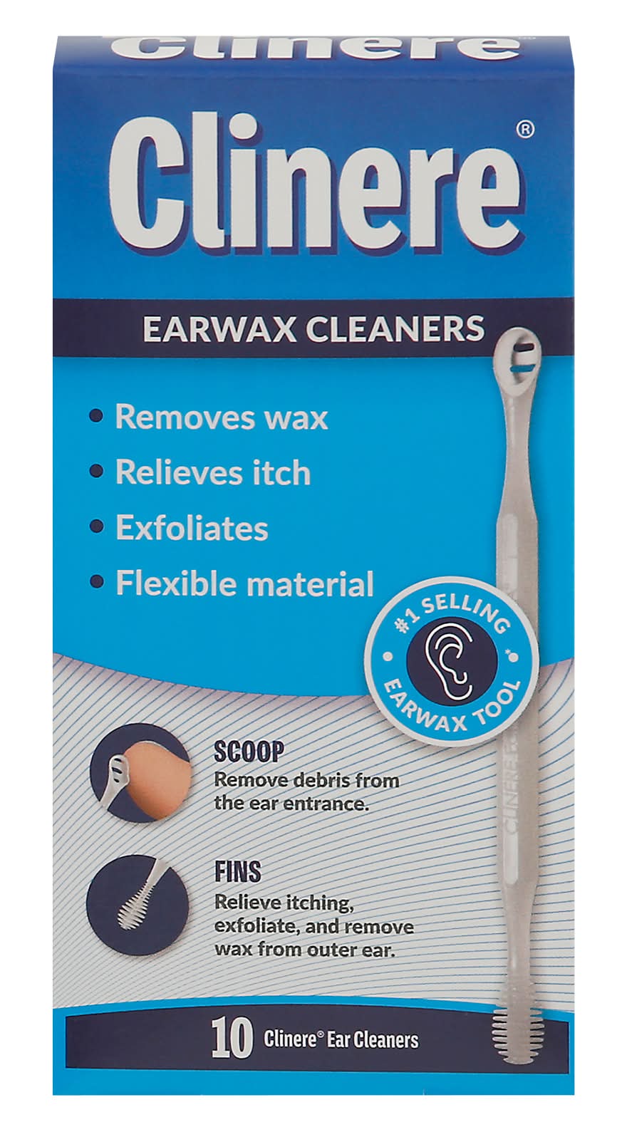 Clinere Earwax Cleaners (10 ct)