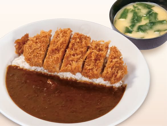 創業ビーフロースかつカレー（味噌汁付）