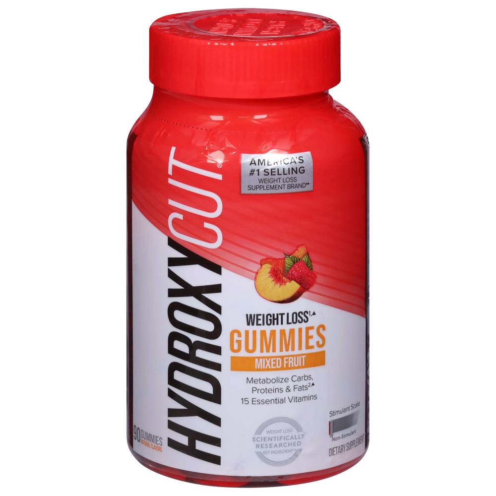 Hydroxycut Mixed Fruit Weight Loss Gummies (0.8 lbs)