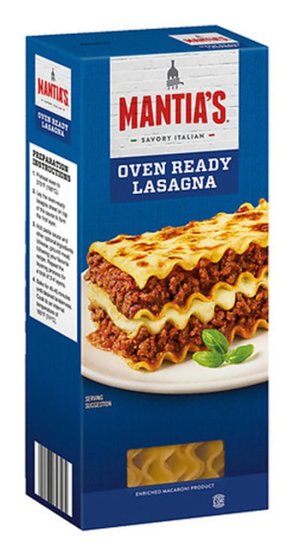 Mantia's Oven Ready Lasagna Delivery Near Me | Order Online | Uber