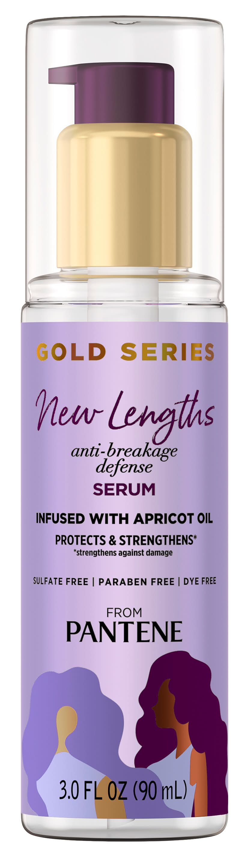 Pantene Gold Series New Lengths Anti-Breakage Defense Serum (3 fl oz)