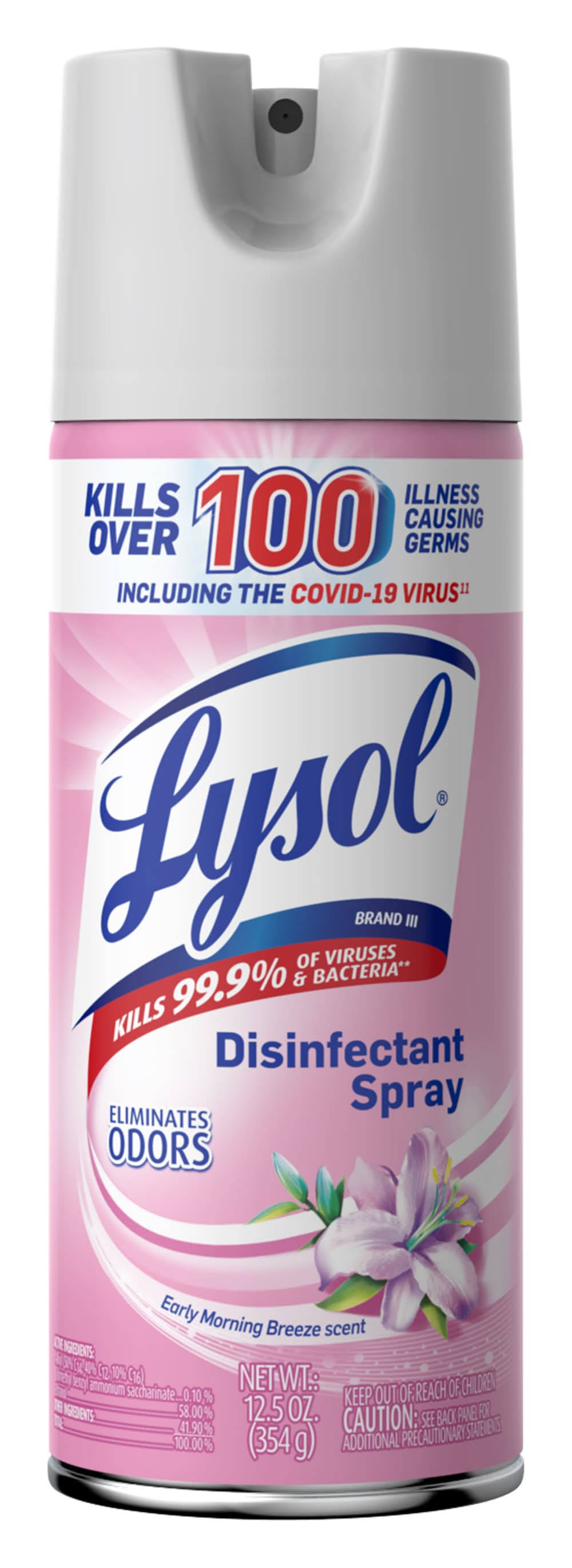Lysol Early Morning Breeze Scent Disinfectant Spray (12.5 oz)