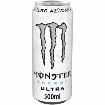 Monster Energy Ultra Zero Bebida Energética sin azúcar lata 50 cl.