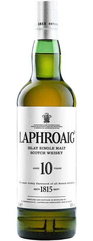 Laphroaig 10 Year Old Islay Single Malt Whisky 70cl