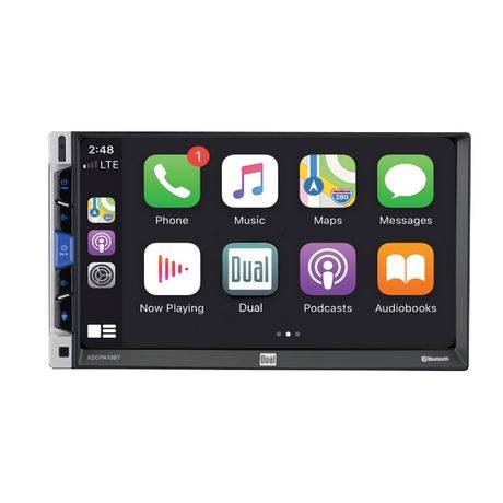 Dual Electronics Xdcpa10Bt Autoradio Double Din De 7 Pouces Avec Apple Carplay Et Android Certifié