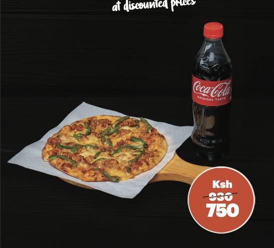 Small Pizza na Ka-soda