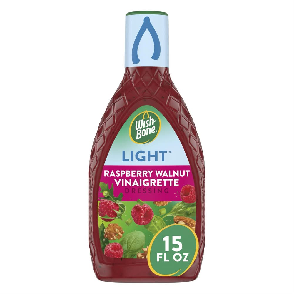Wish-Bone Light Raspberry Walnut Vinaigrette Dressing (15 fl oz)