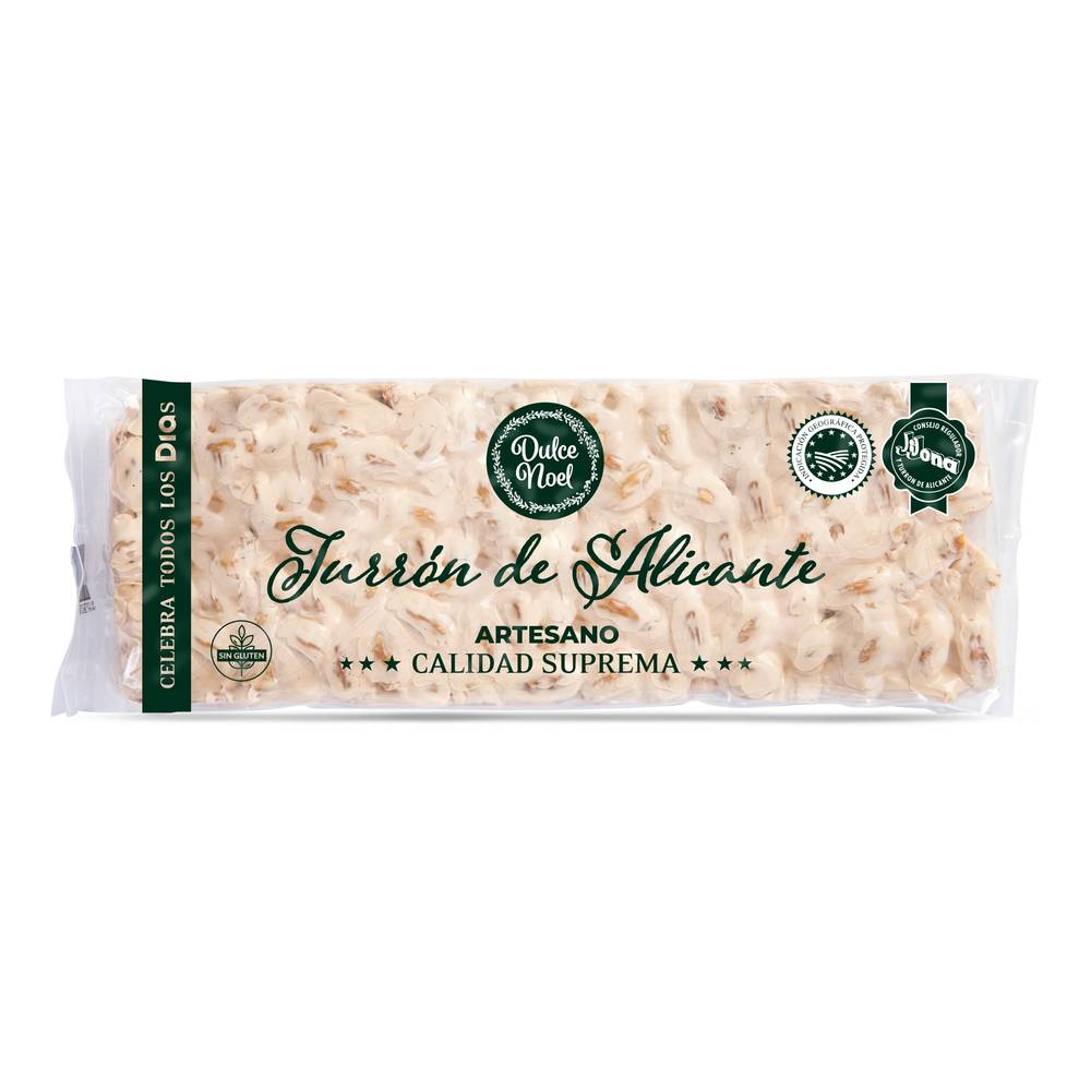 Turrón De Alicante Artesano Dulce Noel Dia 220 G