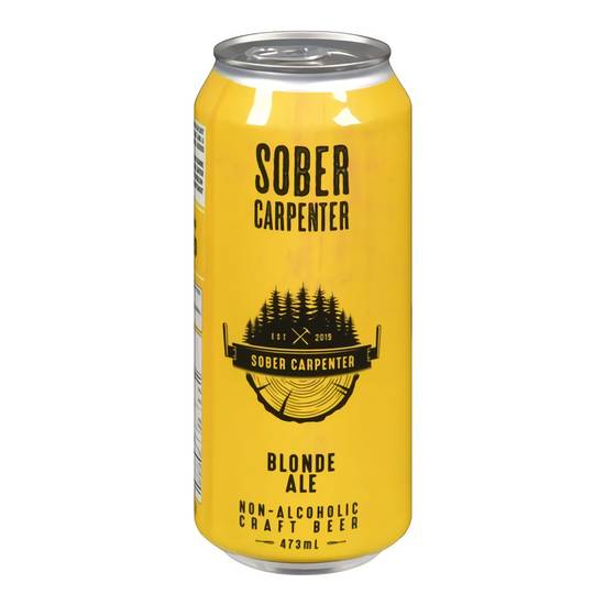 Sober carpenter ale blonde (100 g) - non-alcoholic blonde ale craft beer (473 ml)