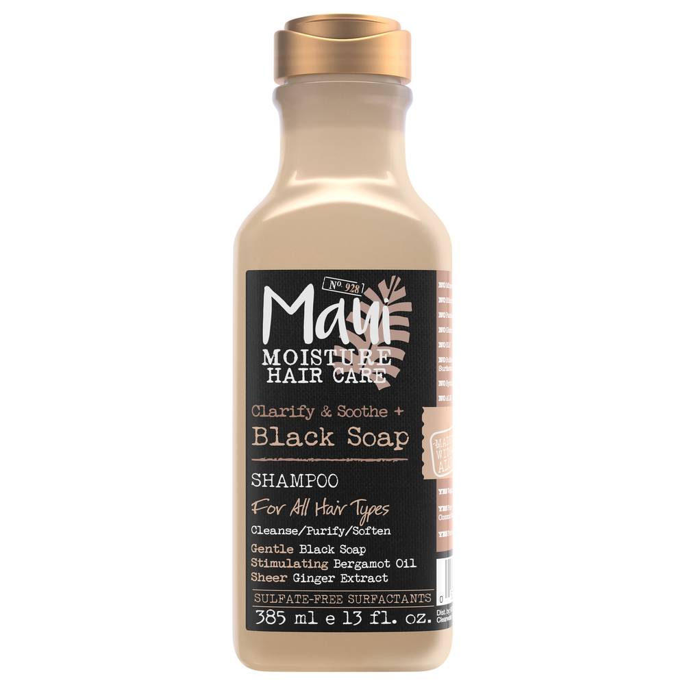 Maui Moisture No 928 Clarify & Soothe + Black Soap Shampoo