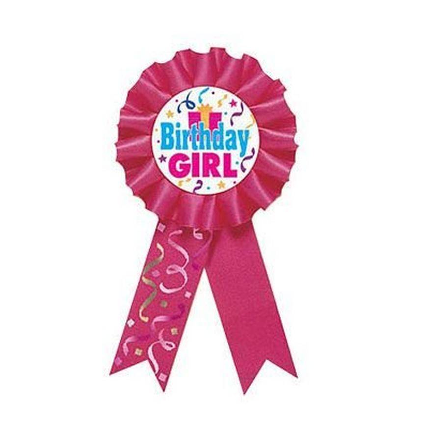 Party City Birthday Girl Award Ribbon