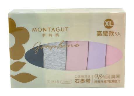 夢特嬌繽紛五入高腰女褲-M(顏色隨機出貨) <1Box盒 x 1 x 1BOX盒>