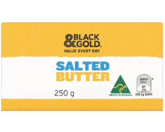 Black & Gold Salted Butter 250g
