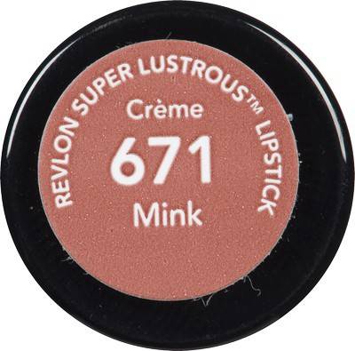 Revlon Super Lustrous Crème Lipstick Mink 671 (1 ea)