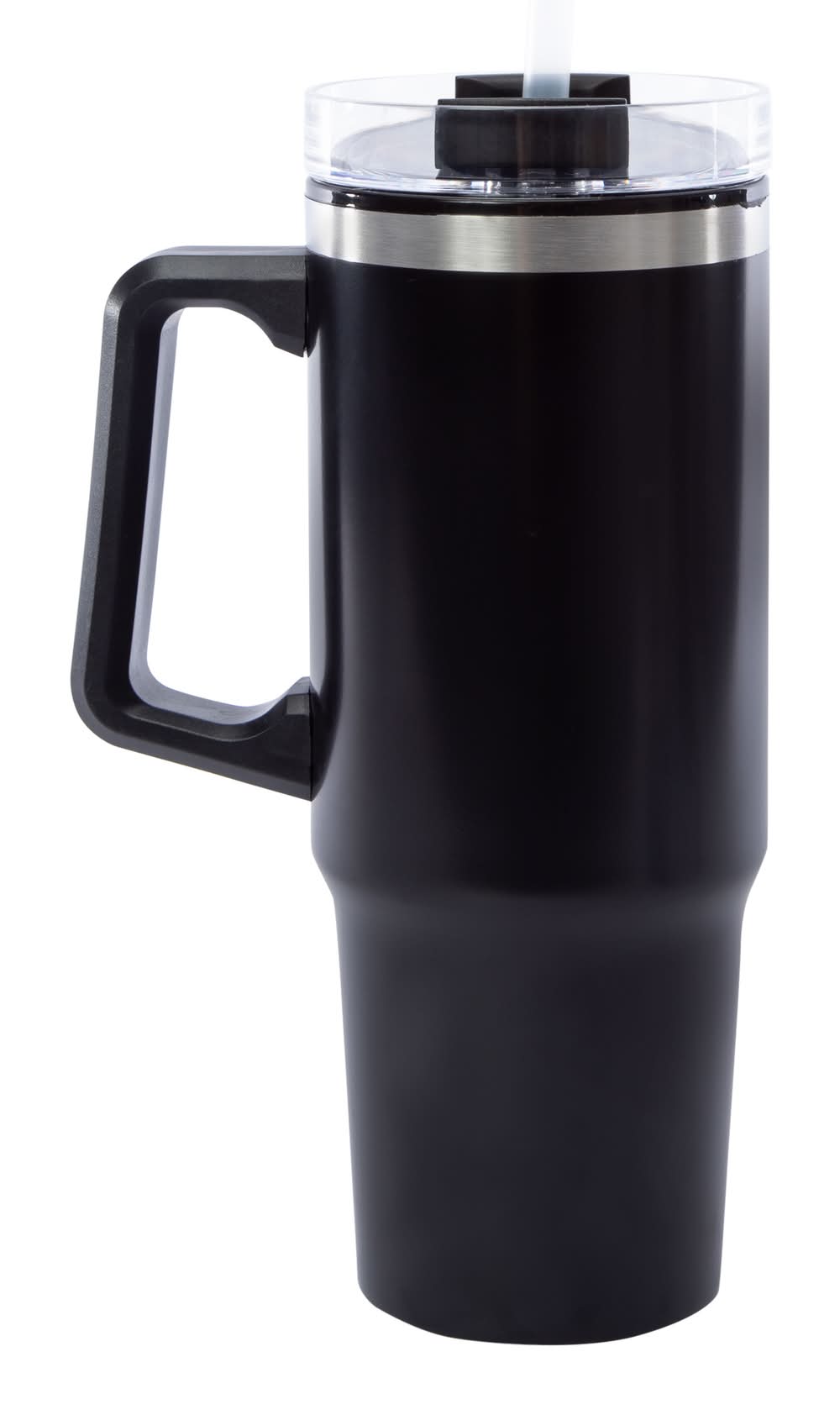30oz Hydraquench Stainless Steel Insulated Tumbler With Handle Black