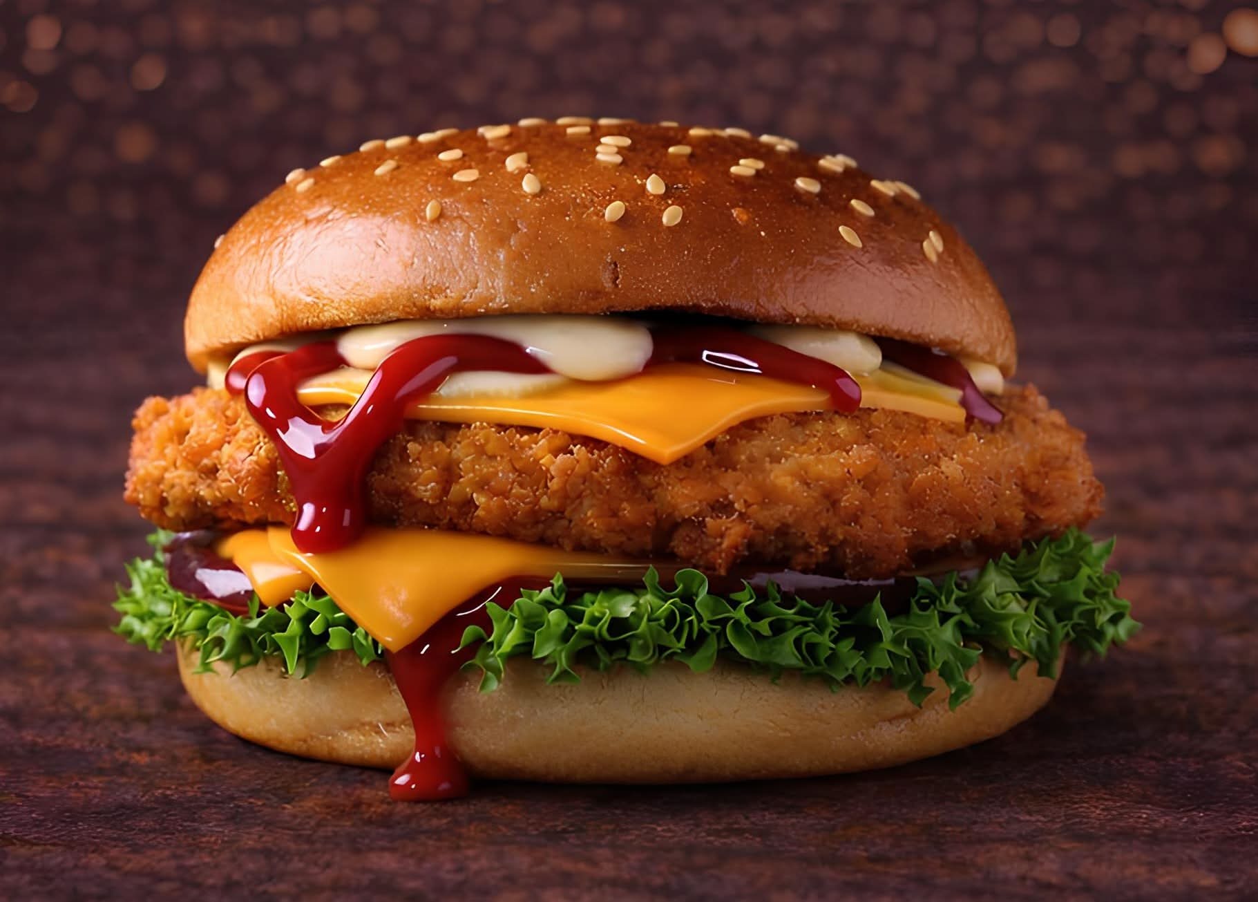 🍗 Chicken Burger | Le Croustillant Suprême