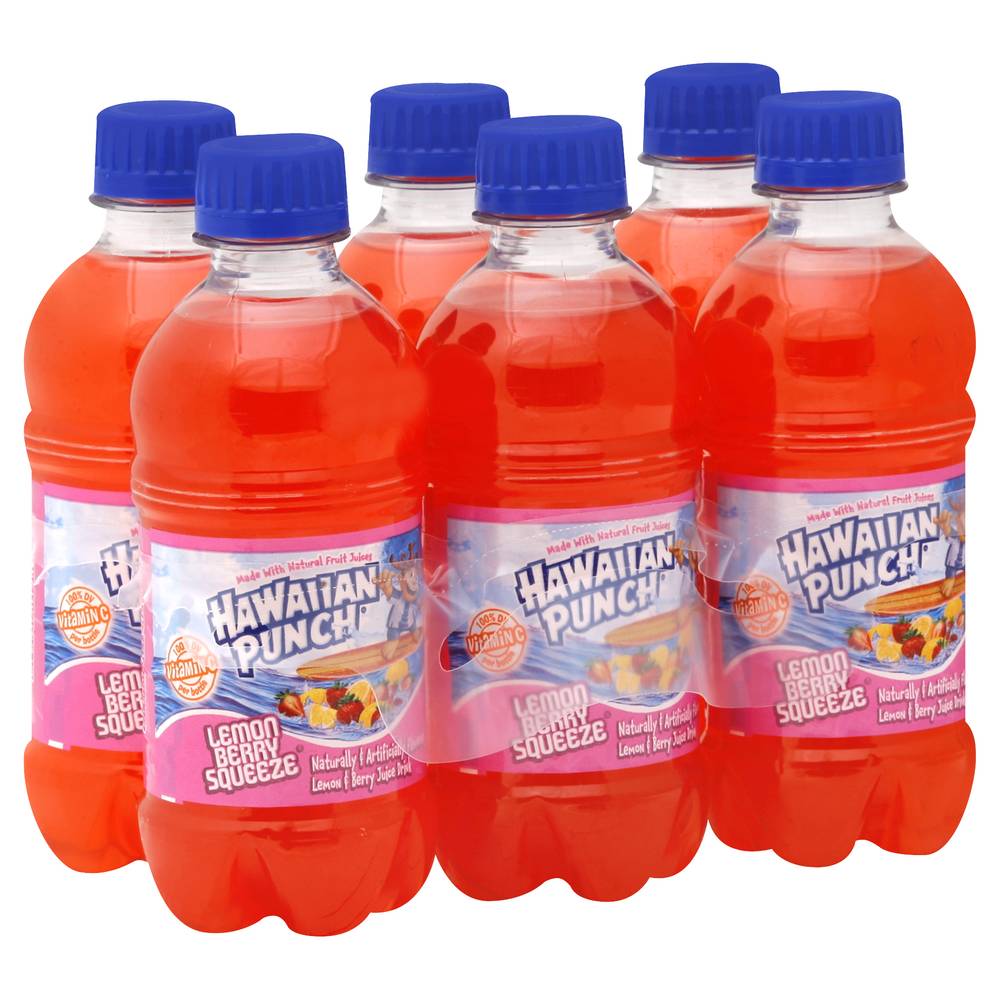 Hawaiian Punch Lemon Berry Squeeze Juice (6 x 10 fl oz)