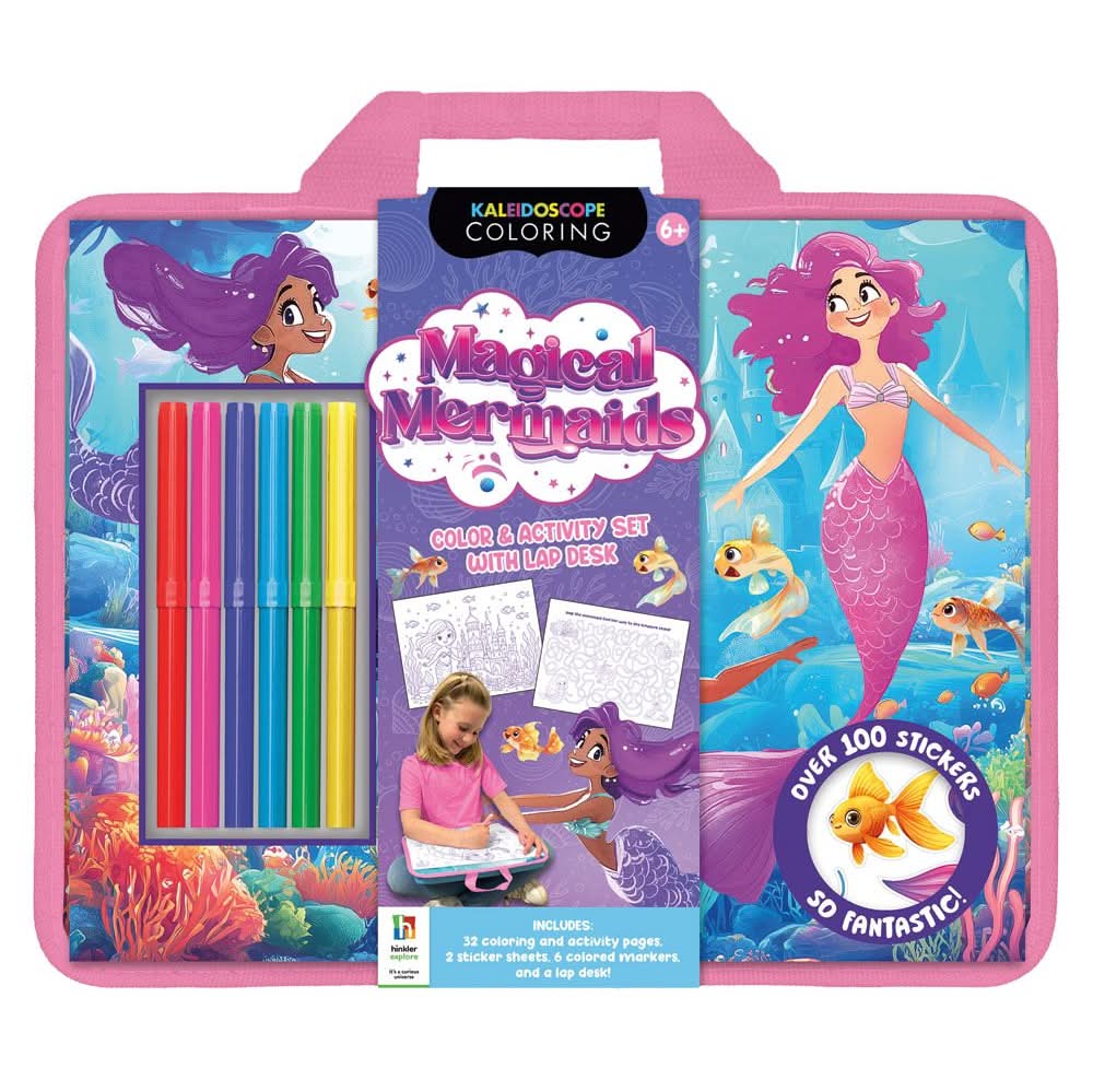 Hinkler Mermaid Lap Desk Activity Kit