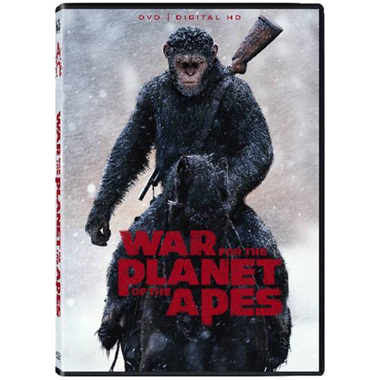War For the Planet Of the Apes Dvd + Digital