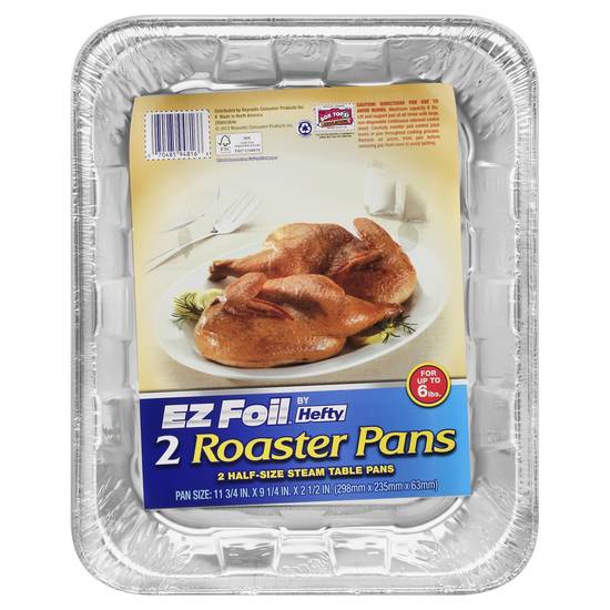 Ez Foil Roaster Pans (2 ct)