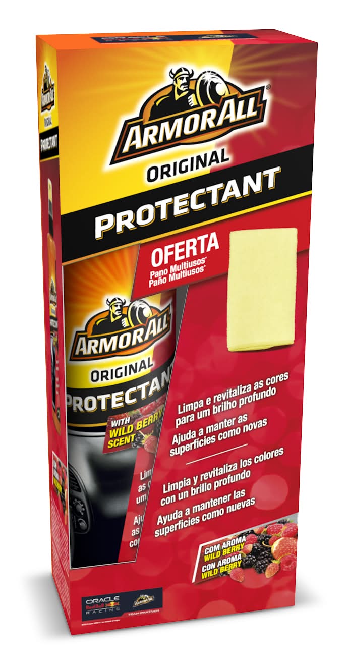 ARMOR ALL PROTECTANT FRUTOS VERMELHOS +PANO