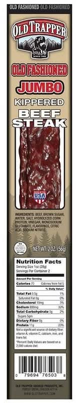 Old Trapper Kipperrd Jumbo Beef Steak