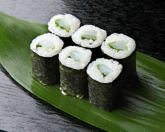 イカしそ巻【 V854 】 Squid & Shiso Leaf Sushi Roll
