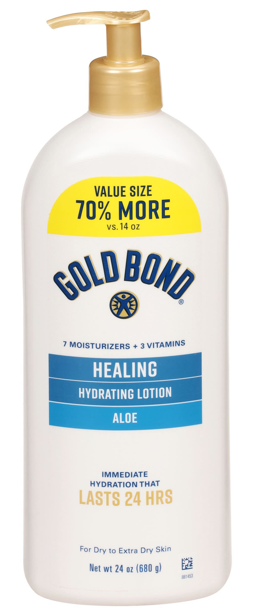 Gold Bond Healing Hydrating Lotion, Aloe (24 oz)