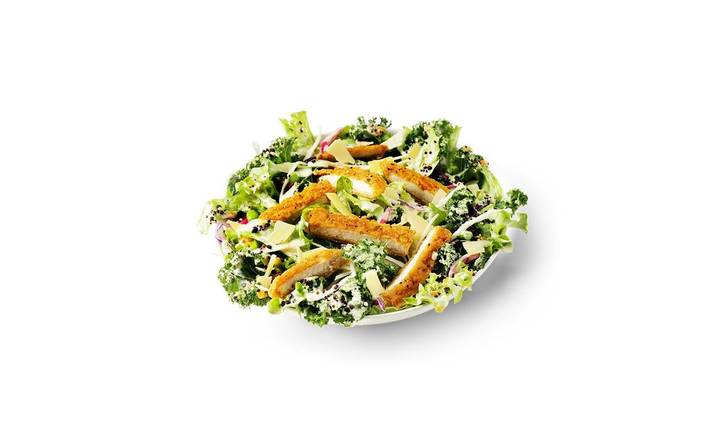 Green Kale Ceasar Salad
