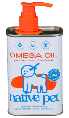 Native Pet Supplements Omega Oil Food Supplement For Dogs