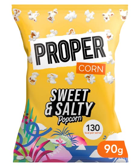 PROPERCORN Sweet & Salty Popcorn (90g)