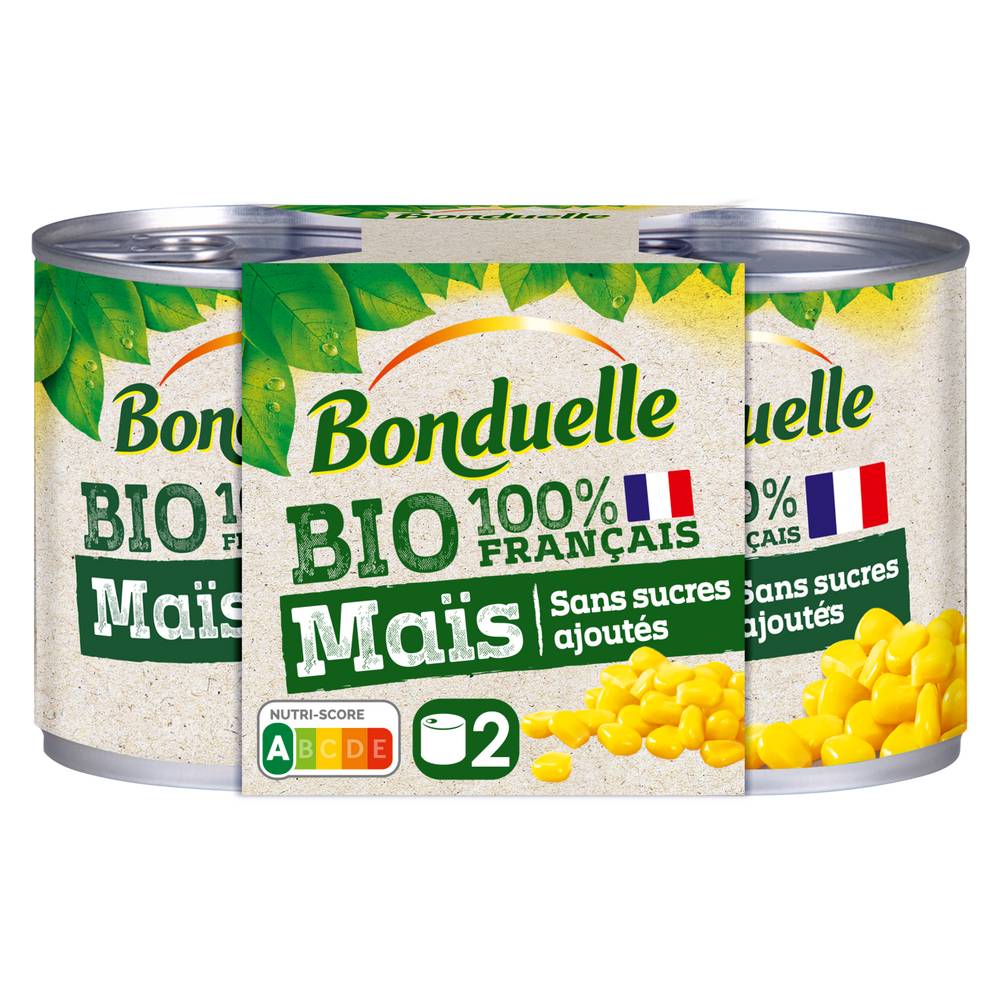 Bonduelle - Maïs sans sucres ajoutés bio