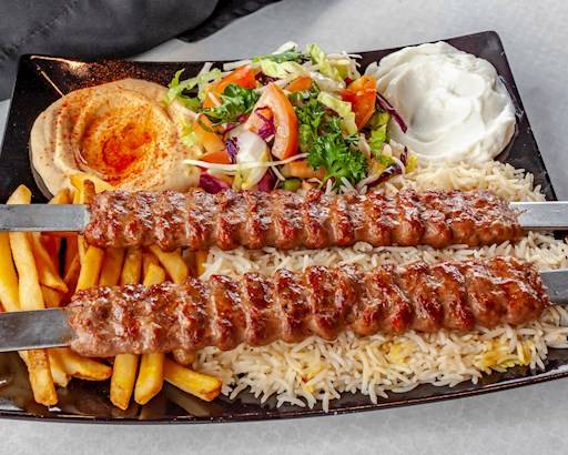 Adana Kebab Plate