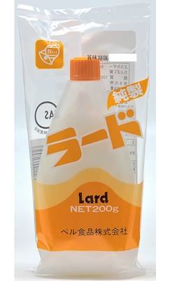 ベル食品　純製ラード　２００ｇ