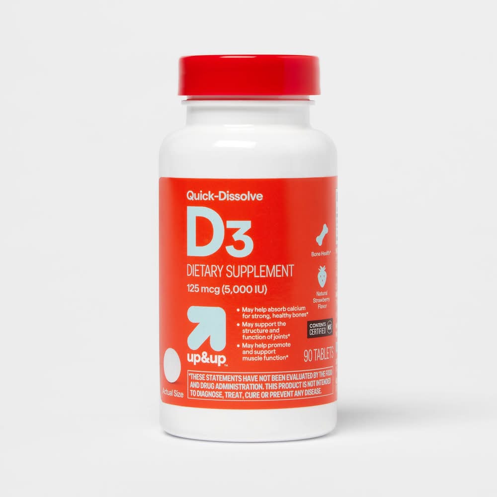 up&up Vitamin Quick Dissolve Tablets (90 ct)