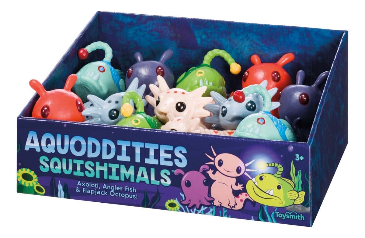 Toysmith Aquoddities Squishimals, 5yrs+