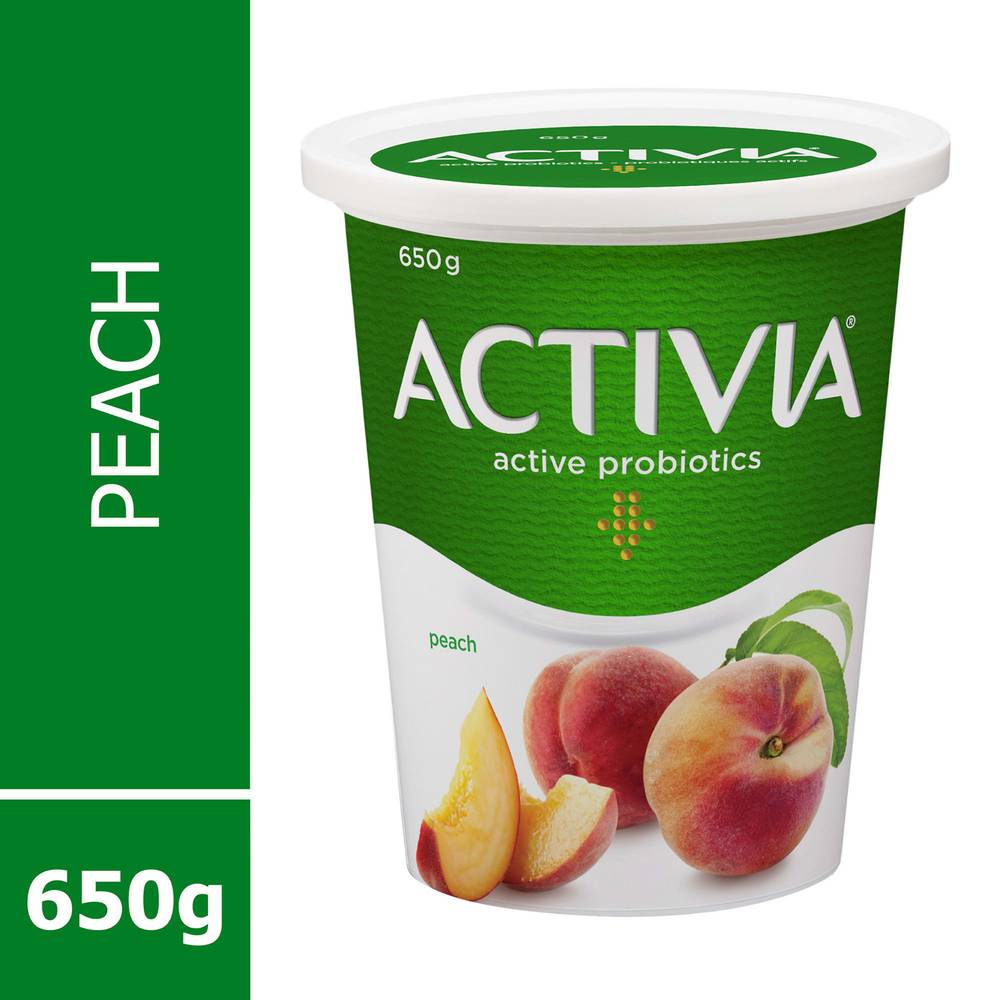 Activia Probiotic Yogurt Peach (650 g)