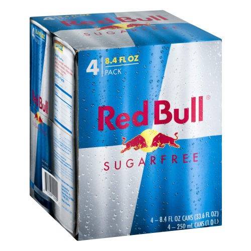 Red Bull · Sugar Free Energy Drink (4 x 8.4 fl oz)