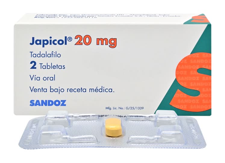 JAPICOL TAB 20MG CAJ*2