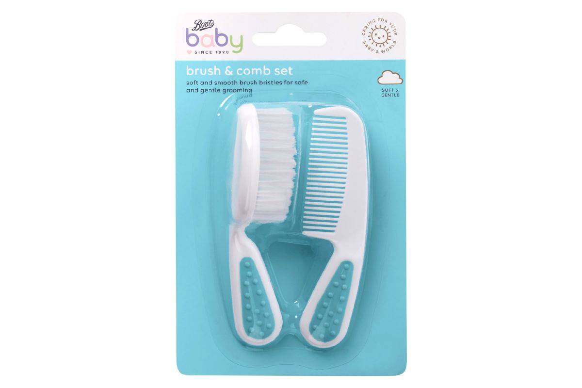 Boots Baby Brush & Comb Set (2 pack)