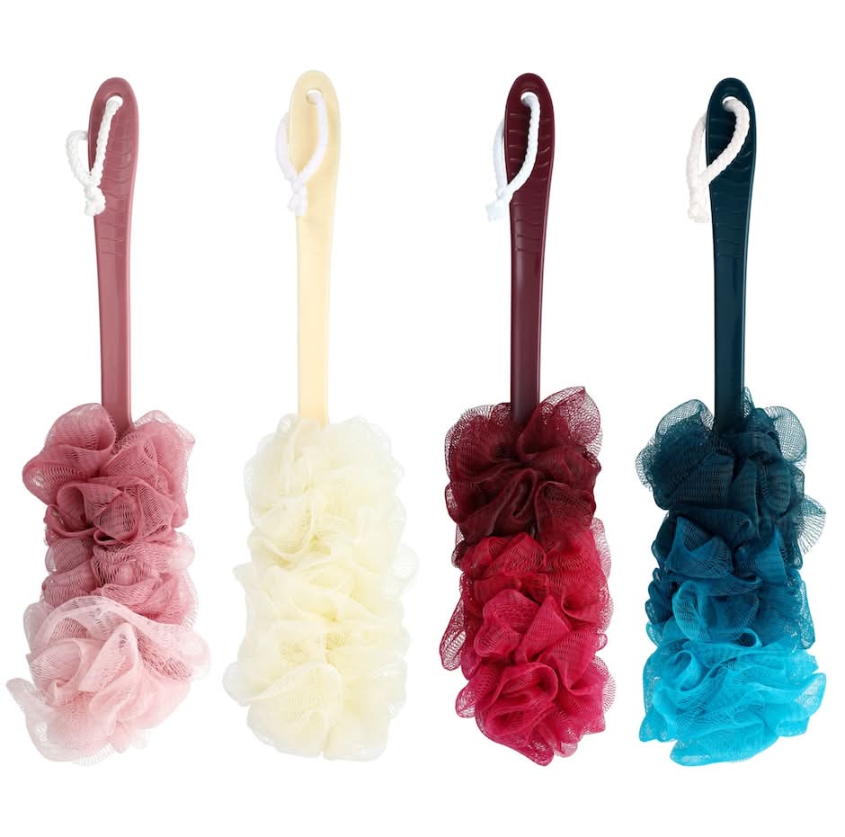 April Bath & Shower Brush, 19.5 in, Assorted