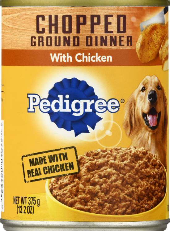 Pedigree Chopped Ground Dinner With Chicken