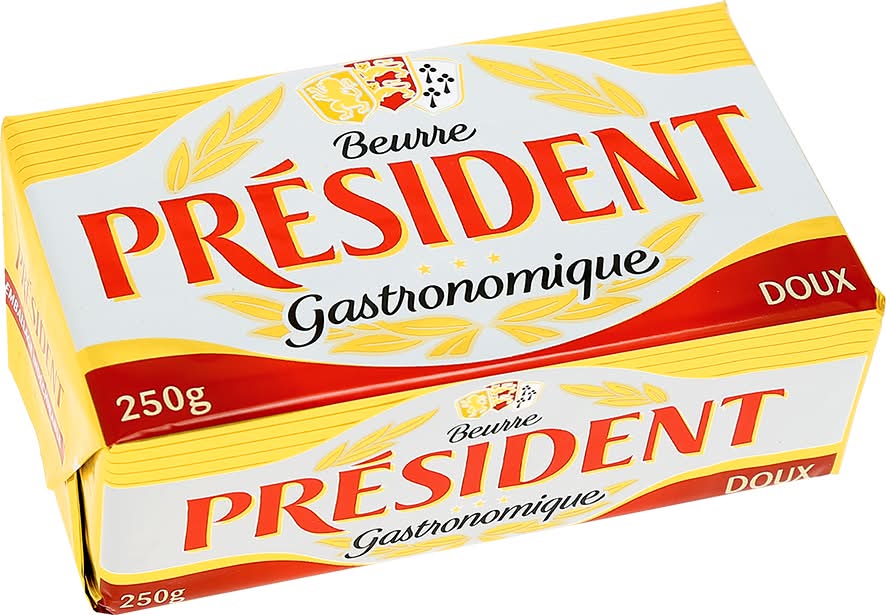 Président - Beurre gastronomique doux (250g)