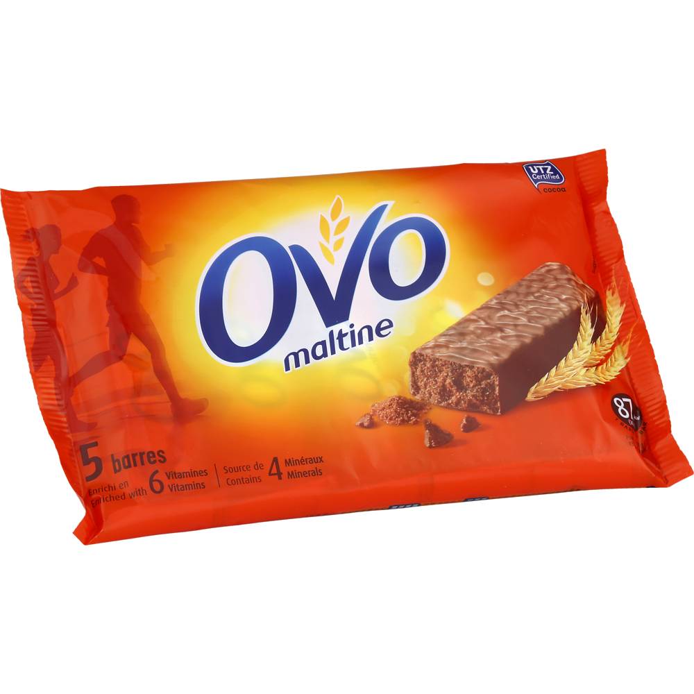 Ovomaltine - Barres énergétiques céréales (100g)