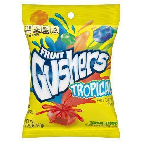 Fruit Gushers Tropical (4.25oz pouch)