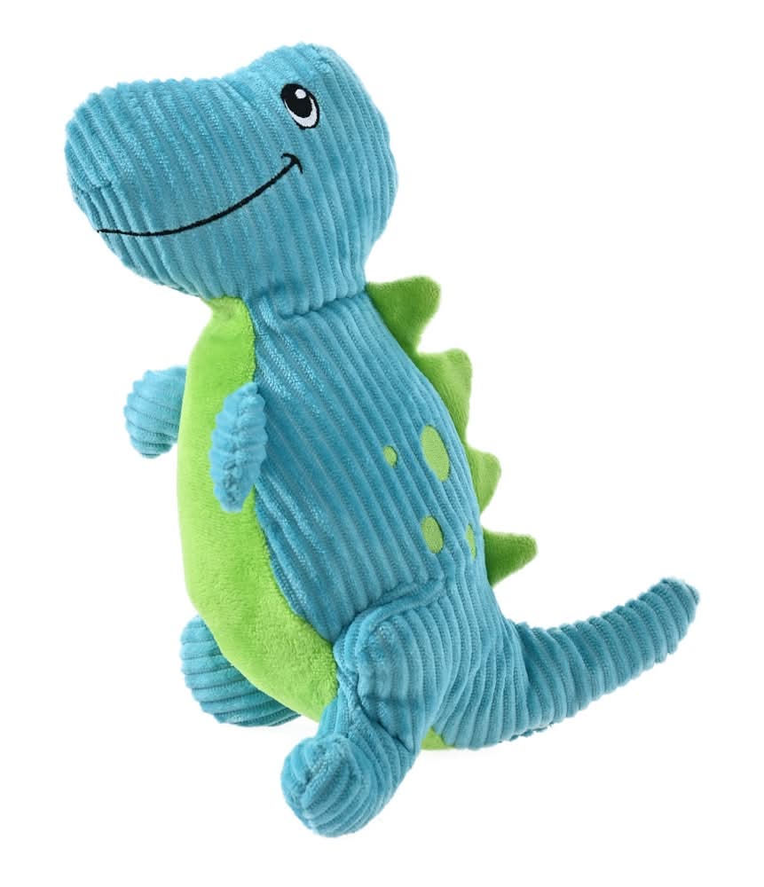 Heart & Herd Corduroy T-Rex Polyester Plush Dog Toy