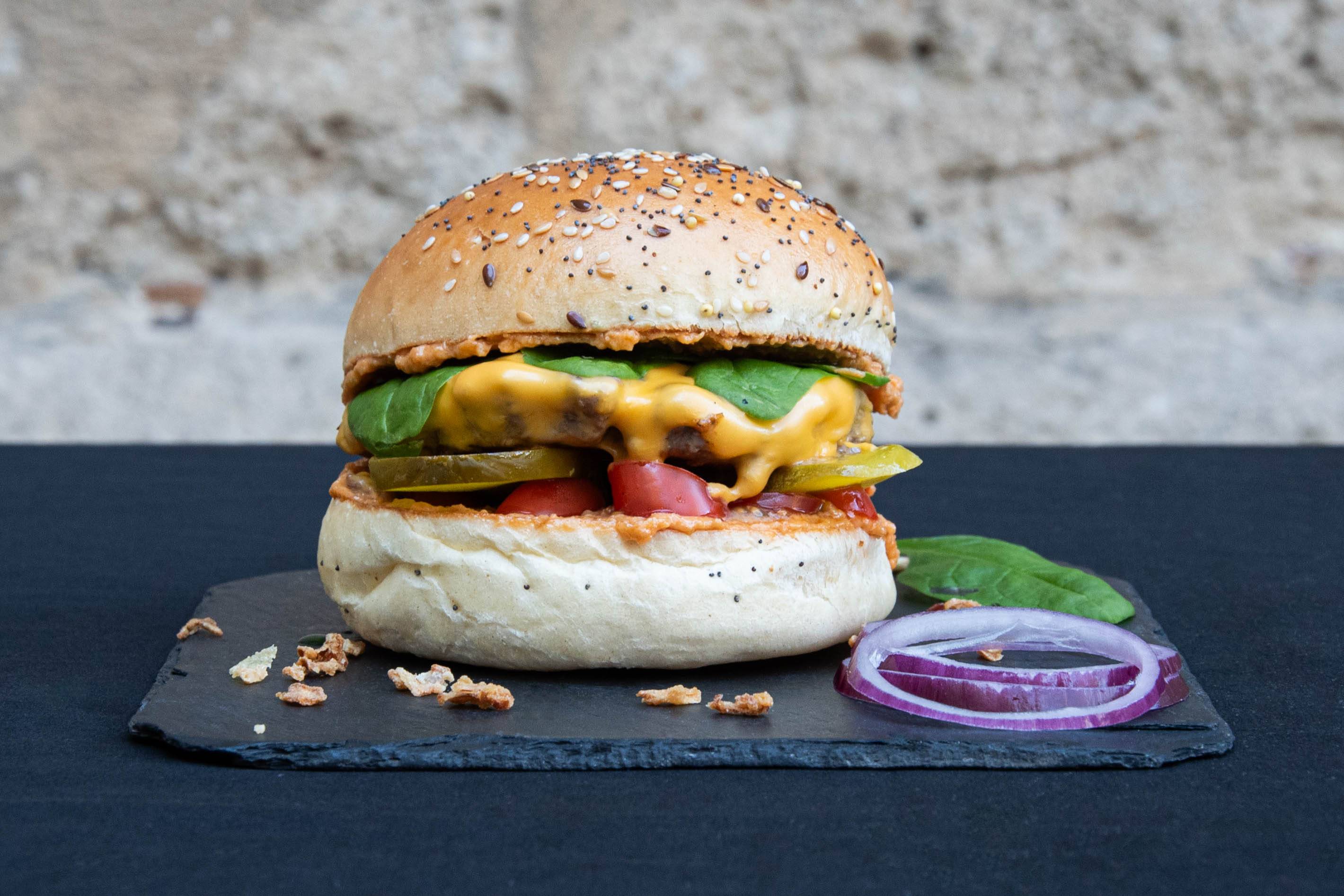 L’américano + FRITES MAISON  🍔🍟