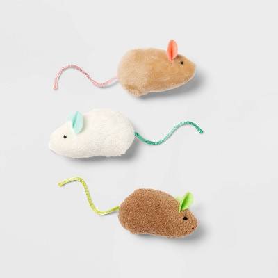 Boots & Barkley Mouse Cat Toy Set (3 ct)