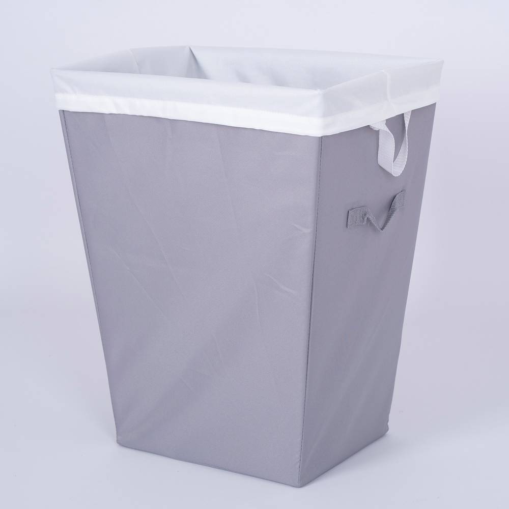 Style Selections Gray Polyester Laundry Hamper | SL-L24-013