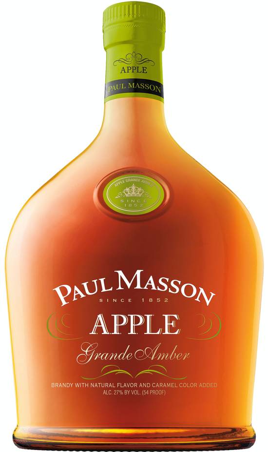 Paul Masson Apple Grande Amber Brandy (750 ml)